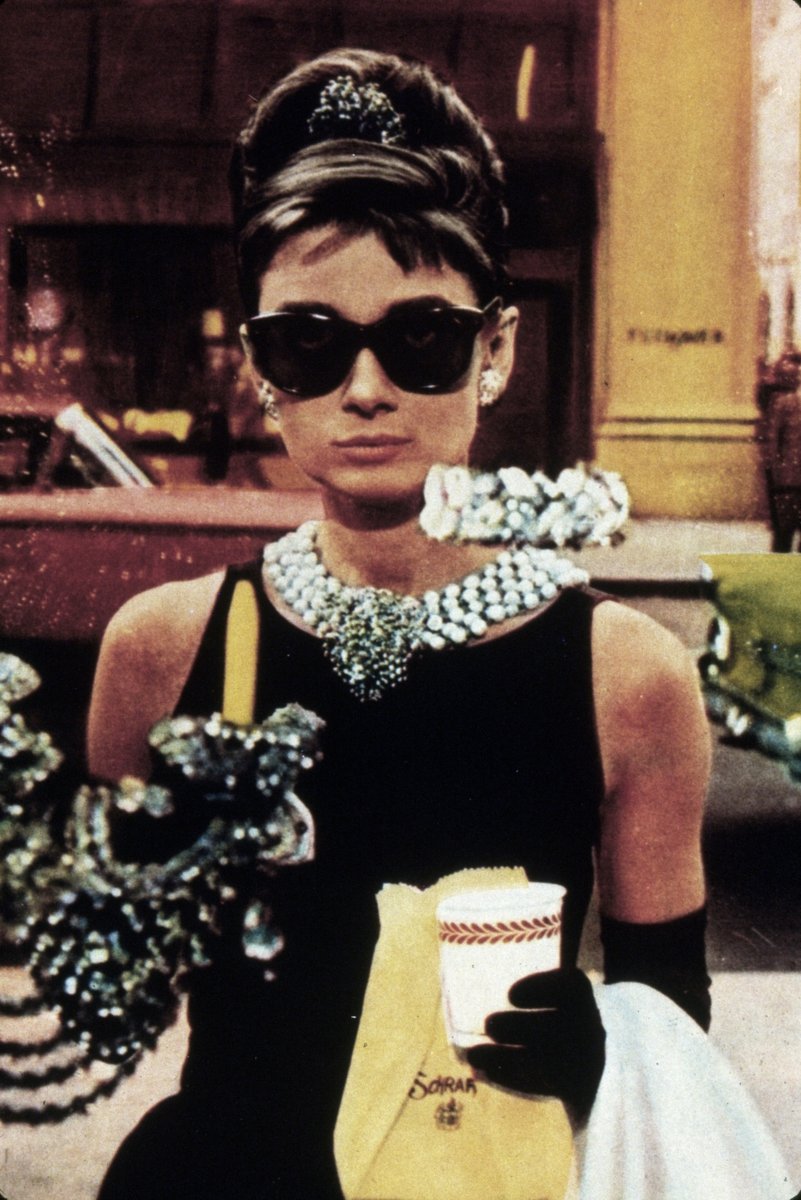 Film Snídaně u Tiffanyho a herečka Audrey Hepburn