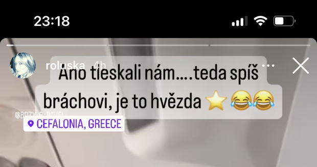 Rola Brzobohatá odletěla na dovolenou s bratrem Ondřejem a jeho láskou Danielou Písařovicovou.