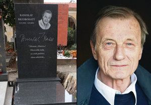 Legenda mezi legendami! Radoslav Brzobohatý má hrob na Vyšehradě, i když ho sám nikdy nechtěl.
