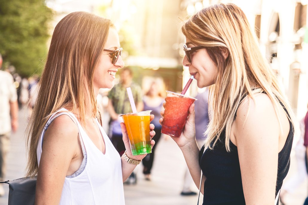 Bubble Tea milují hlavně mladí lidé a děti.