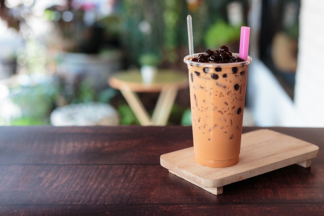 Původně se Bubble Tea dělal jen v mléčné podobě a s černými kuličkami.