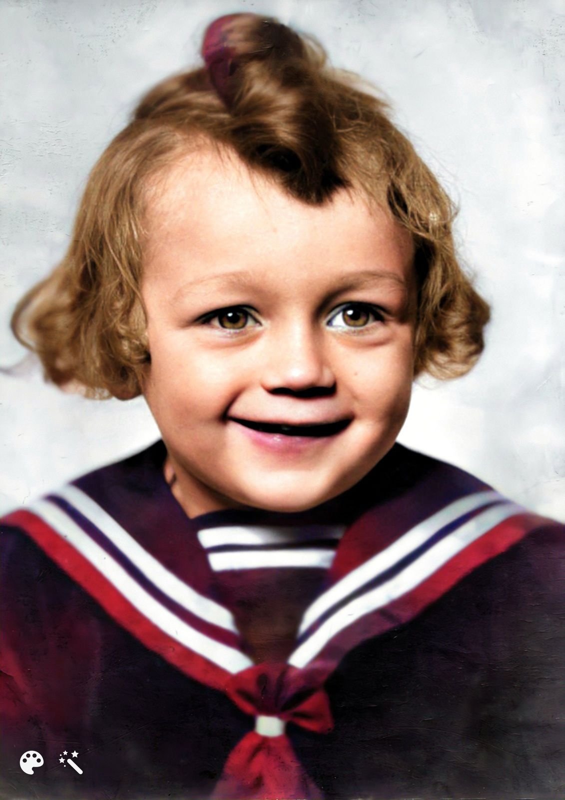 1942 Ve čtyřech letech Krampola považovali za holčičku.