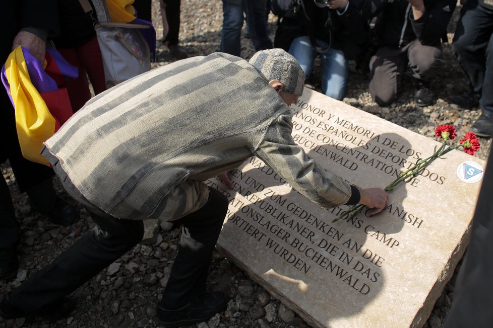 V Buchenwaldu si připomněli 70 let od osvobození koncentráku.