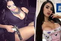 Drogová císařovna a umělá prsa. Milenky mexických gangsterů se předhání v úpravách těl