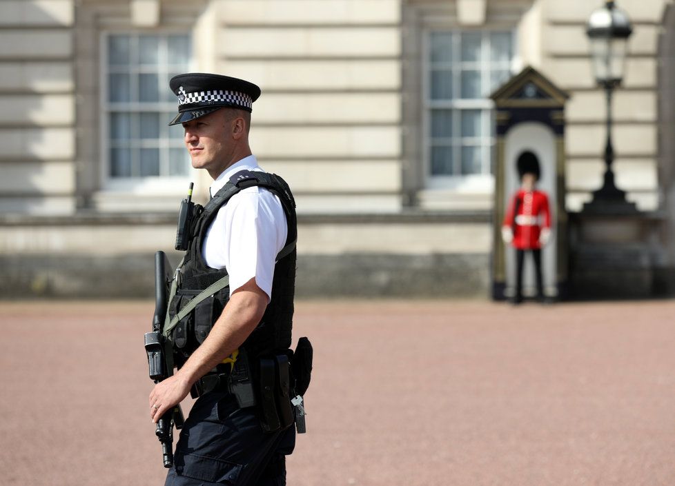 Britská policie zatkla muže podezřelé z neonacismu.