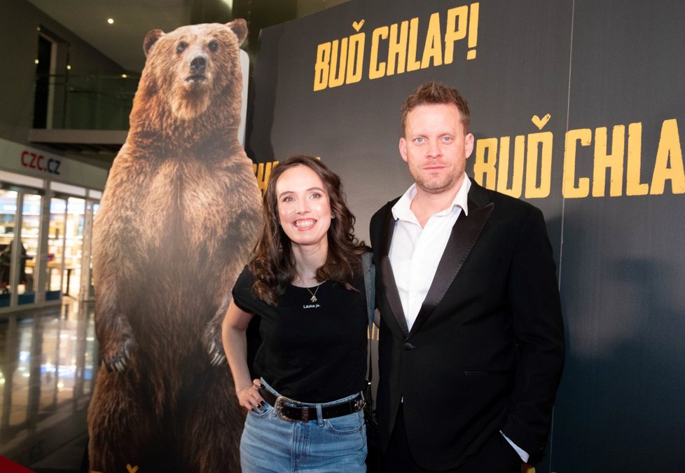 Premiéra filmu Buď chlap: Jakub Prachař a Tereza Ramba