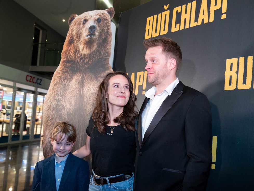 Premiéra filmu Buď chlap: Jakub Prachař a Tereza Ramba