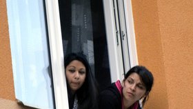 Romové při tom koukají z oken a mají velkou srandu jak jim ostatní obyvatelé sídliště nadávají.