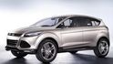 Budoucnost SUV. Mohl by jI představovat tento konceptautomobilky Ford s názvem Vertrek. Designéři se očividněsnažili, aby měl vůz co nejlepší aerodynamické vlastnosti