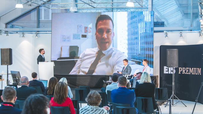 Jan Růžička na konferenci Budoucnost zdravotnictví.