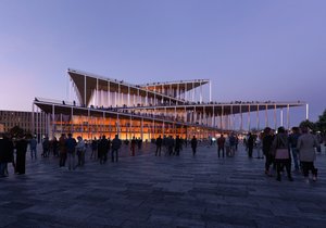 Architektonickou soutěž na budovu nové filharmonie v Praze (na vizualizaci) vyhrálo 17. května 2022 dánské studio Bjarke Ingels Group. Stavba má stát šest miliard korun a být hotová  v roce 2032.
