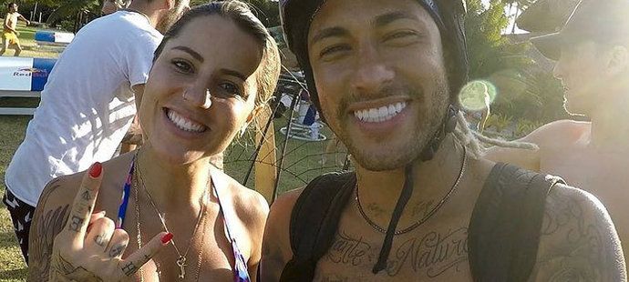 Leticia Bufoni a její miláček Neymar