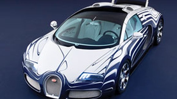 Bugatti Veyron Grand Sport L'Or Blanc: Jako z porcelánu