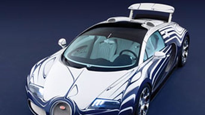 Bugatti Veyron Grand Sport L'Or Blanc: Jako z porcelánu Bugatti Veyron Grand Sport L'Or Blanc: Jako z porcelánu