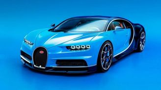 Bugatti Chiron má 1500 koní a stovku zvládne pod 2,5 s