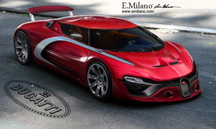 bugatti design novemodely supersport