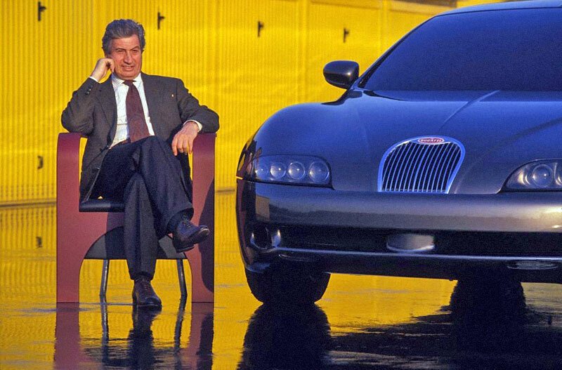 Giorgetto Giugiaro a Bugatti EB112 Prototyp (1993)