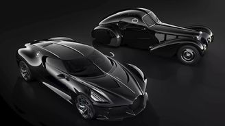 Bugatti La Voiture Noire: Nejdražší nové auto na světě stojí přes čtvrt miliardy