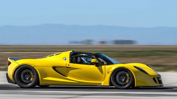 Hennessey Venom GT Spyder je nejrychlejší kabriolet na světě