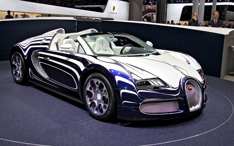 Bugatti ve Frankfurtu