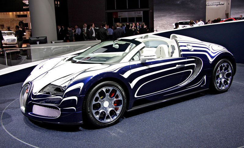 Bugatti ve Frankfurtu