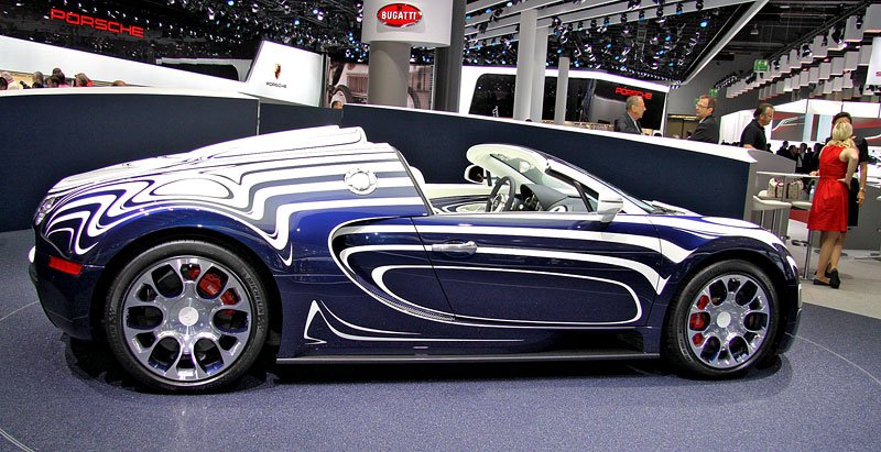 Bugatti ve Frankfurtu