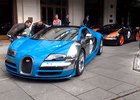 Video: 11 kusů Bugatti Veyron na jednom místě