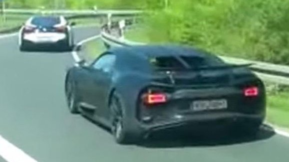 Spy video: Bugatti Chiron poprvé zachyceno při testech