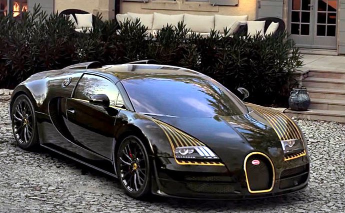 Video: Idyla s Bugatti Veyron Grand Sport Vitesse Black Bess