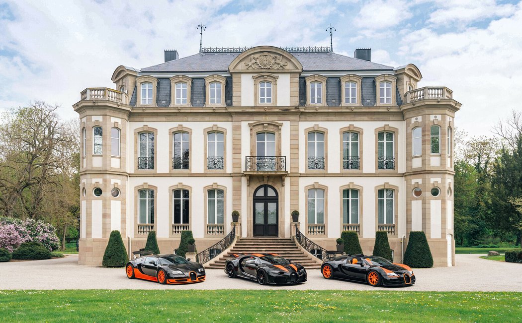 Rekordní auta Bugatti