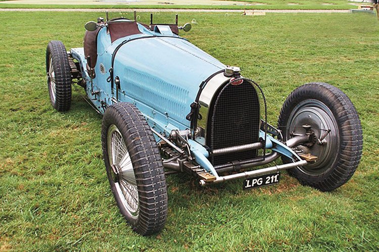 Bugatti T59 byl posledním závodním vozem této značky