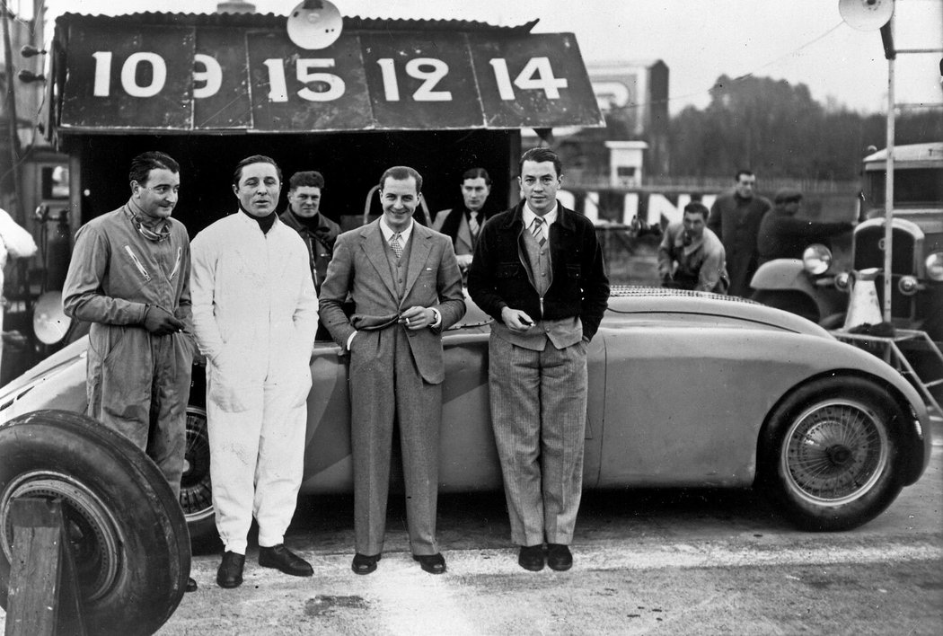 Bugatti Type 57G Tank (Jean-Pierre Wimille), Jean Bugatti) (1936)