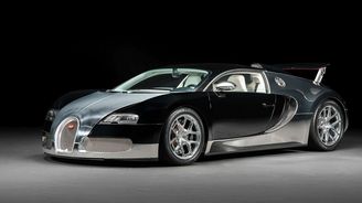 Bugatti Veyron Nocturne v zrcadlovém lesku jde do aukce v Dubaji. Existuje jen pět kusů Bugatti Veyron Nocturne v zrcadlovém lesku jde do aukce v Dubaji. Existuje jen pět kusů