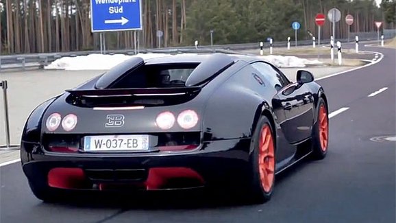 Video: Rekordní jízda Bugatti Veyron Grand Sport Vitesse