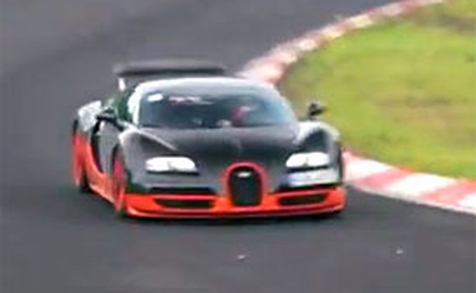 Bugatti Veyron SS útočí na rekord Nürburgringu (video)