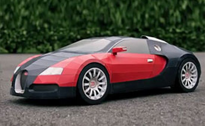 Video: Jak složit Bugatti Veyron z papíru