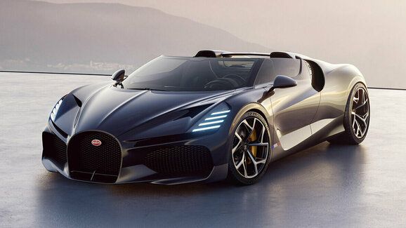 Německý prodejce nabízí vyprodané Bugatti W16 Mistral. Dodání v roce 2024, cena brutální 