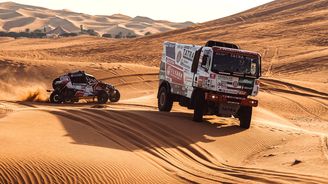 Dakar 2022: na rallye v saúdskoarabských dunách sází Tatra, ČT i bohatí byznysmeni