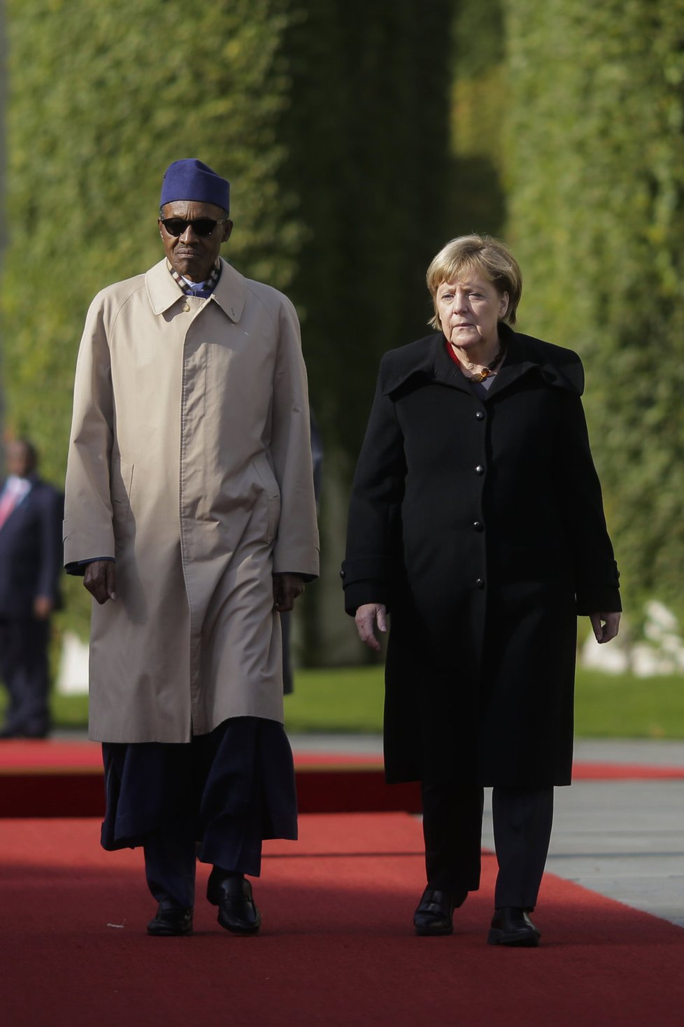 Nigerijský prezident Buhari přiletěl na oficiální návštěvu Německa.