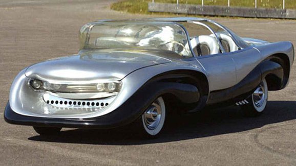 Aurora Safety Car (1957): Toto byl jeden z průkopníků bezpečnosti. Hodně ošklivý...