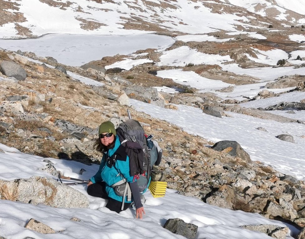 Taťána Bujnochová (45) z Bašky na Frýdecko-Místecku 4 265 km dlouhou Pacifickou hřebenovku.