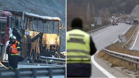 Nejméně 45 lidí, včetně 12 dětí, přišlo o život při nehodě autobusu ze Severní Makedonie. (23. 11. 2021)