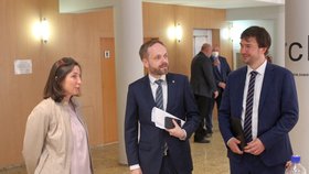 Ředitelka Českého centra v Sofii a ambasador Lukáš Kaucký uvítali ministra zahraničí Jakuba Kulhánka.