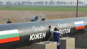 Plynovod South Stream přivádí Balkánu ruský plyn.