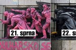 Bulharsko se už neomlouvá: Památník v Sofii byl do rána umyt