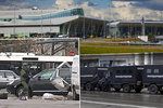 Bulharská policie měla pohotovost. V bílé dodávce u letišti v Sofii byla údajně výbušnina.