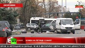 Bulharská policie objevila v dodávce u letiště v Sofii výbušné zařízení.