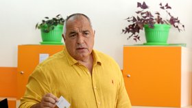 Volby v Bulharsku podle odhadů těsně vyhrála protestní ITN, (12.07.2021). Na snímku vládnoucí premiér Bojko Borisov.