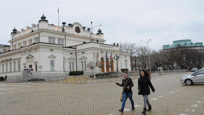 Bulharský parlament.