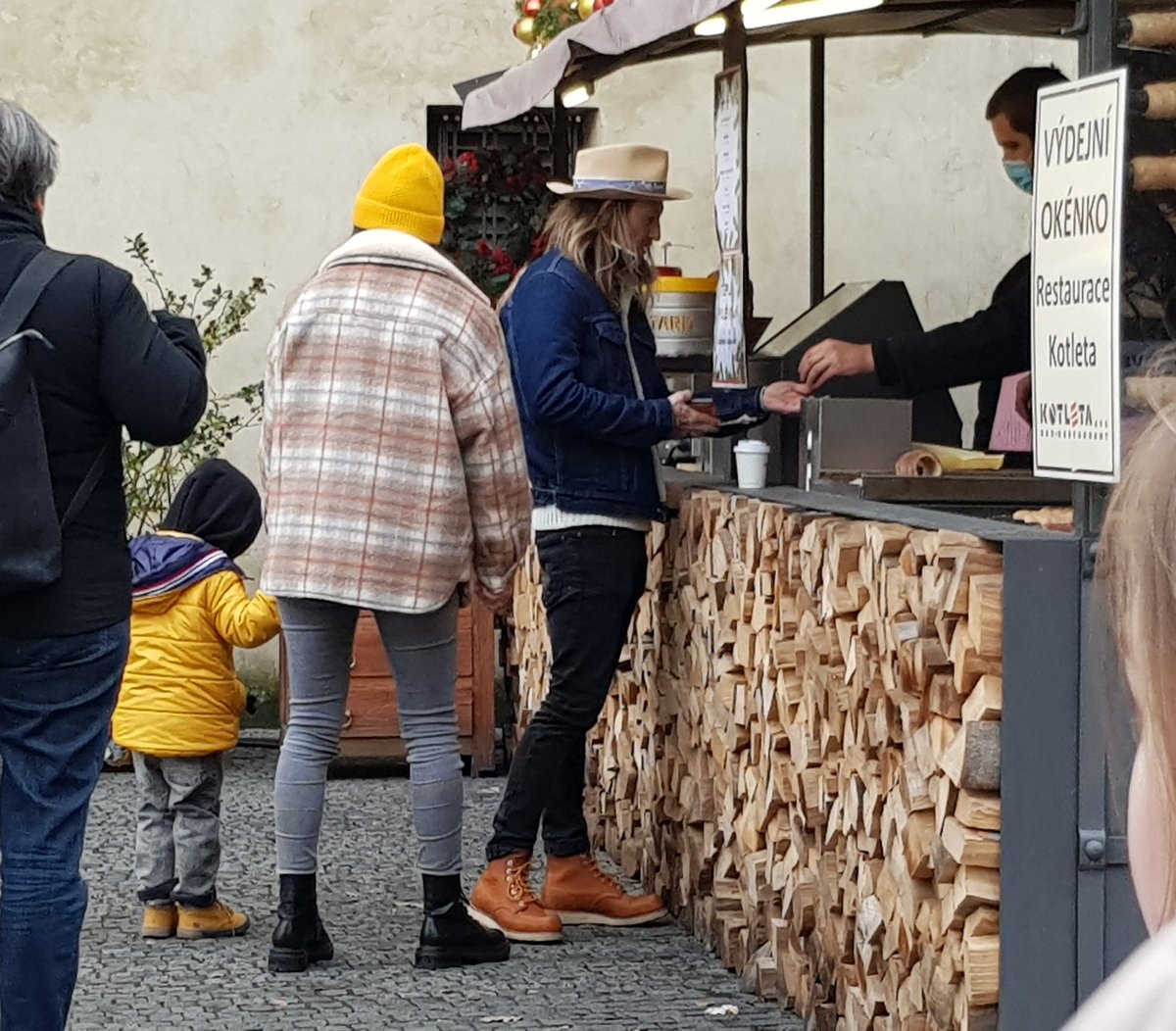 Eva Burešová a Přemysl Forejt na Staromáku